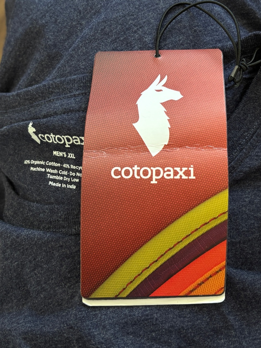 Cotopaxi Short Sleeve Crewneck Do Good Casual Organic T-Shirt Men’s XXL NEW - Picture 6 of 7